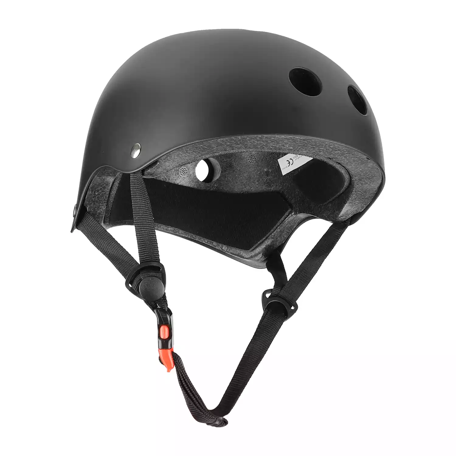 L ზომის შავი მრავალპუნქტიანი ჩაფხუტი [120]