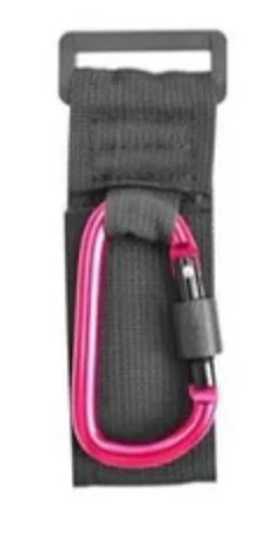 კარაბინი საკიდით - ვარდისფერი [441]