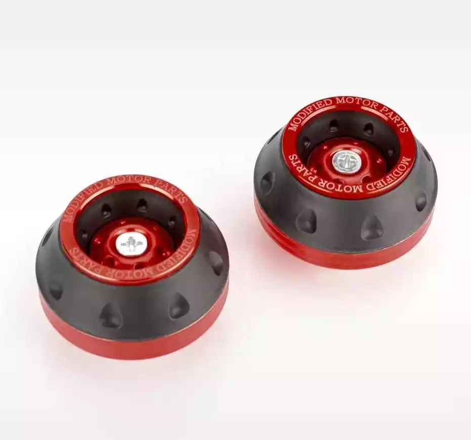 ალუმინის ქრეშპედი/სლაიდერი - წითელი - 1 ცალი [491]